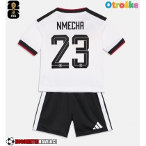 Otroške Nogometnih dresov Nemčija Felix Nmecha #23 Domači SP 2026 Kratki rokavi (+ hlače)